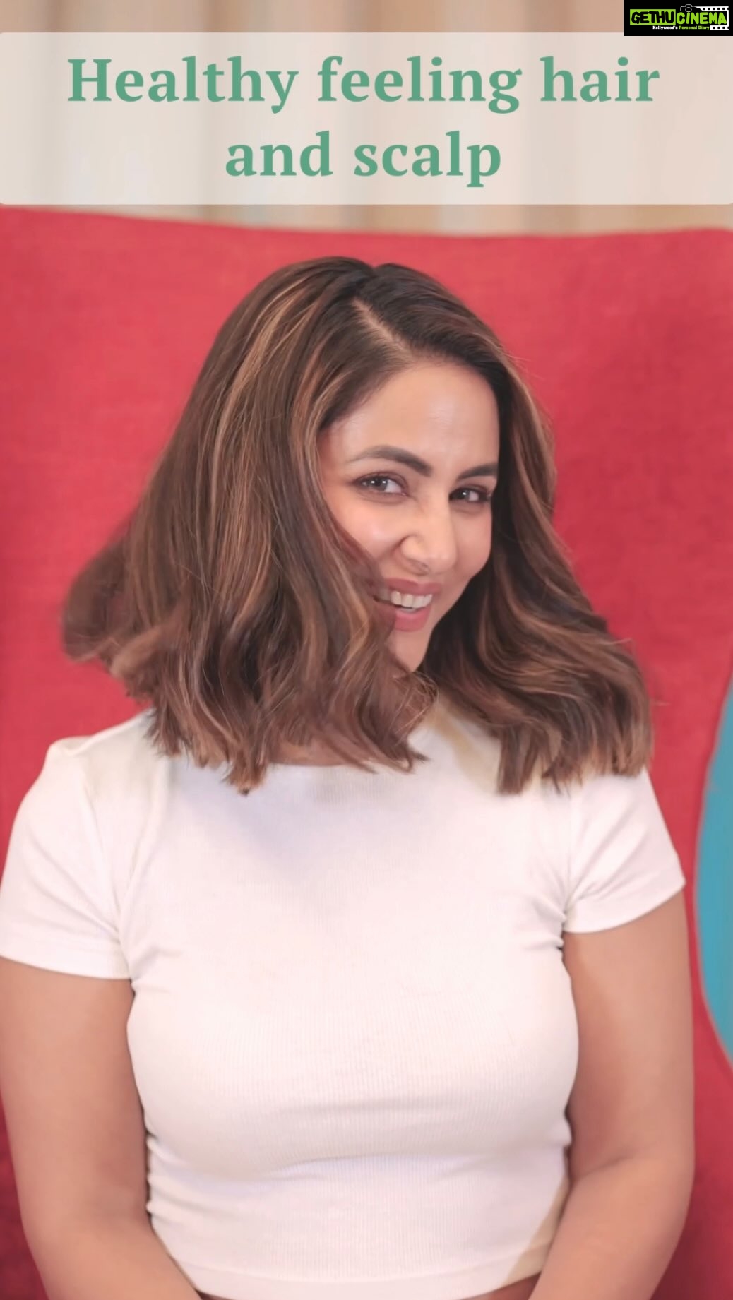 Hina Khan Instagram - #AD My hair needed some TLC as too many products & chemicals have taken a toll on it. All thanks to @wellaindia 's Elements range, for giving me smooth and shiny hair, that too in just 4 simple steps. This range has upto 99% natural origin ingredients and is formulated without silicones or sulphates, and is paraben-free too. Shop this range from your nearest Wella Salon, or buy online from Nykaa. #WellaProfessionals #ElementalBeauty #MakeChange #WellaIndia #AskForWella #ElementalBeauty #cleanbeauty