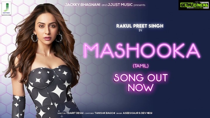 Jackky Bhagnani Instagram - #Mashooka is out now for y’all in Telugu and Tamil 💥 Link in bio. Mashooka in Hindi, Telugu and Tamil out now. @rakulpreet @jjustmusicofficial @tanishk_bagchi @aseeskaurmusic @adityaiyengarmusic @devnegilive @officialviruss @ullumanati #RamajogayaaSastry @madhankarky @charit24 @dimplekotecha @adilafsarz @nmadhusudan @l_sneha @warnermusicindia @bkt_tires