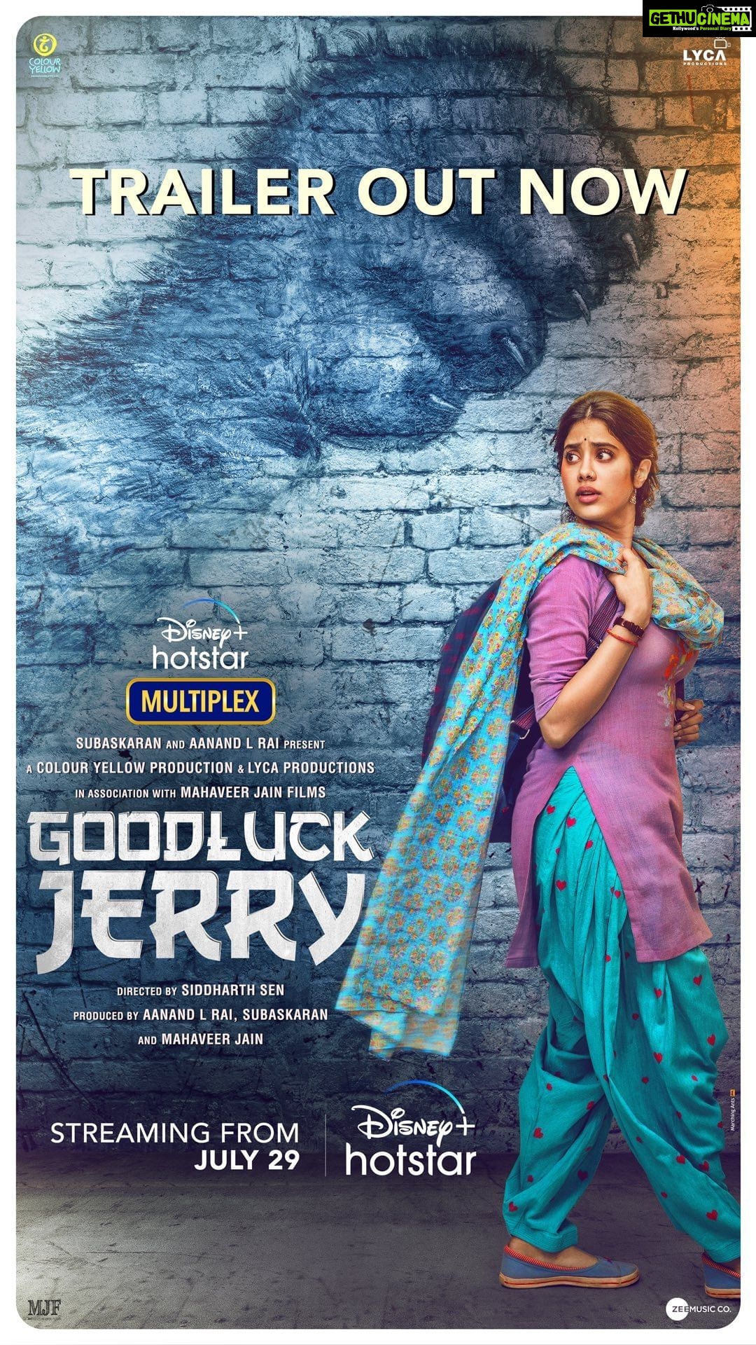 Janhvi Kapoor Instagram - FINALLY! Miliye Jerry se. Aur yaad rakhiye- hum jitne dikhte hain, utne hain nahi ๐คซ ๐ ๐ #GoodLuckJerry streaming from 29th July on @disneyplushotstar #TrailerOutNow #DisneyPlusHotstarMultiplex #GoodLuckJerryOnHotstar @siddharthsen @pankajmatta_ @deepakdobriyal1 @mitavasisht @neeraajysood @isahilmehta @officialsushantsingh @jaswantsinghdalal @saurabhsachdeva77 @samta_sudiksha @paragchhabra.official @rajshekharis @aanandlrai #HimanshuSharma #MahaveerJain @cypplofficial @lyca_productions @DisneyPlusHotstar @zeemusiccompany #AashishSingh @canyoupriya @sandymeranaam @b100nam