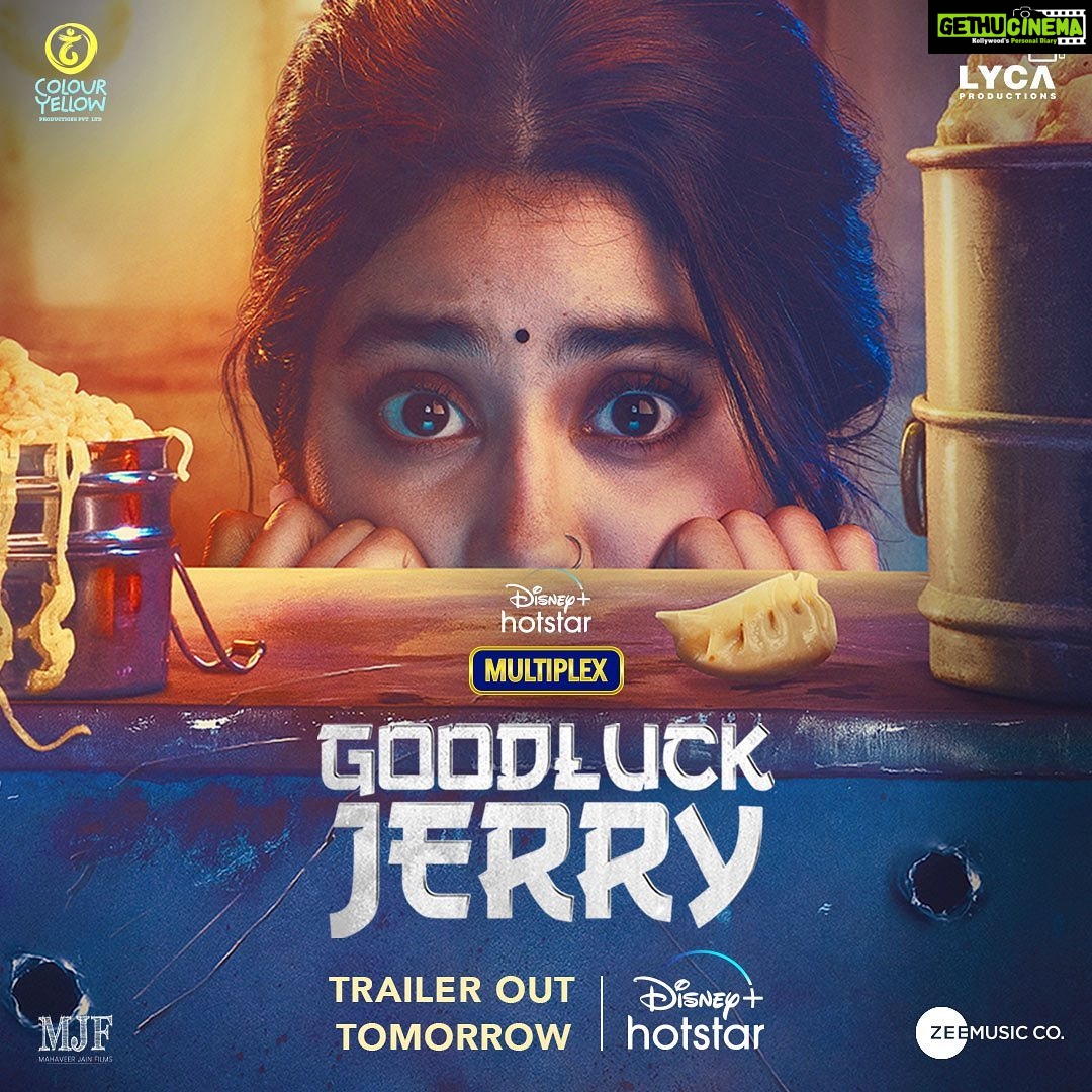 Janhvi Kapoor Instagram - Good luck nahi bolenge? #GoodLuckJerry streaming from 29th July on @disneyplushotstar #TrailerOutTomorrow #DisneyPlusHotstarMultiplex #GoodLuckJerryOnHotstar @siddharthsen @pankajmatta_ @deepakdobriyal1 @mitavasisht @neeraajysood @isahilmehta @officialsushantsingh @jaswantsinghdalal @saurabhsachdeva77 @samta_sudiksha @paragchhabra.official @rajshekharis @aanandlrai #HimanshuSharma #MahaveerJain @cypplofficial @lyca_productions @DisneyPlusHotstar @zeemusiccompany #AashishSingh @canyoupriya @sandymeranaam @b100nam