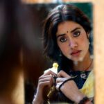 Janhvi Kapoor Instagram - Jaya Kumari aka Jerry getting all dressed up to cause some chaos. Good luck nahi bolenge? 29th July ko dikhiyega only on @disneyplushotstar 😈👼🏻 trailer out now!!! Link in bio ✨