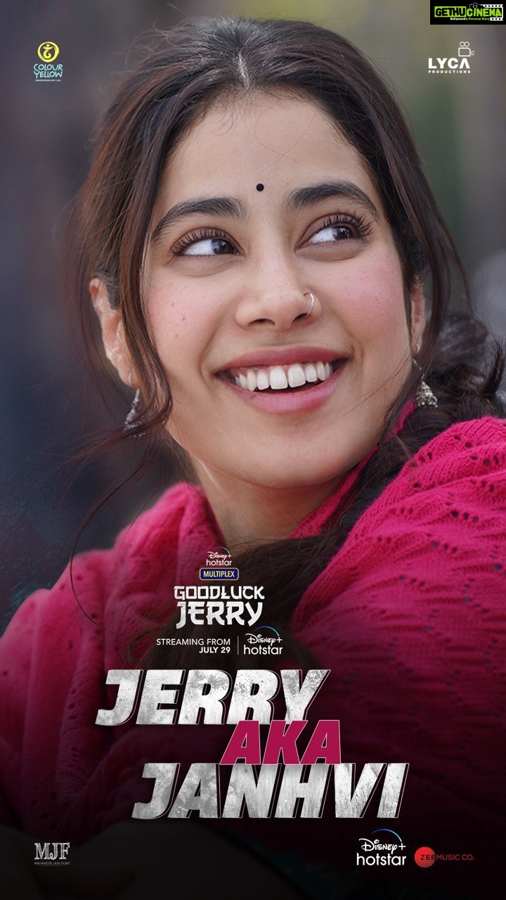 Janhvi Kapoor Instagram - Sirf love, laughter aur luck, Jerry ki kahaani toh shuru hi hui hai! πβ€οΈπ #GoodLuckJerry streaming from 29th July on @disneyplushotstar, Good luck nahi bolenge? #DisneyPlusHotstarMultiplex #GoodLuckJerryOnHotstar @siddharthsen @pankajmatta_ @deepakdobriyal1 @mitavasisht @neeraajysood @isahilmehta @officialsushantsingh @jaswantsinghdalal @saurabhsachdeva77 @samta_sudiksha @paragchhabra.official @rajshekharis @aanandlrai #HimanshuSharma #MahaveerJain @cypplofficial @lyca_productions @DisneyPlusHotstar @zeemusiccompany #AashishSingh @canyoupriya @sandymeranaam @b100nam