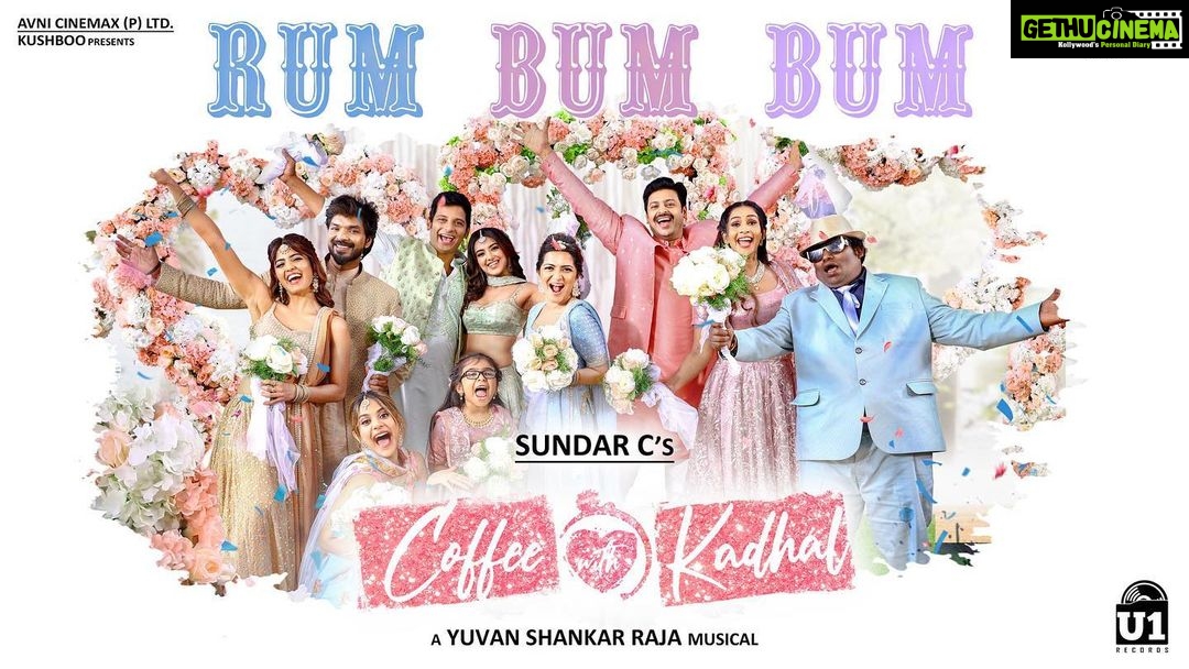 Jiiva Instagram - #RumBumBum 1st single from #CoffeeWithKaadhal is here to make you dance! 💃🏻😍 ▶️https://youtu.be/g_kQJHtmZuM #ASundarCEntertainer 🥳 A @itsyuvan Musical! 🎼 #SundarC @khushsundar #AvniCinemax #BenzzMedia @u1recordsoffl @actorjiiva @actorjai #Srikanth @amritha_aiyer @malvikasharmaofficial @raizawilson @aishwarya4547 @ddneelakandan @samyuktha_shan @redin_kingsley @yogibabuactor @_vriddhi_ @iamsandy_off @vichuviswanath @fennyoliver @krishnasamye #Gururaj @riazkahmed.pro @v4umedia_