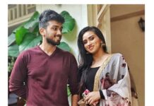 Kalidas Jayaram Instagram - May your birthday be half as cool as your awesome brother 😎 . . HAPPY BIRTHDAY CHIMPANZEE ❤️ @malavika.jayaram