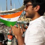 Kalidas Jayaram Instagram - It's a always a special feeling to witness a test match at #chepauk Although I still miss our #masterblaster on field :( #indvseng #2021 Chepauk Stadium