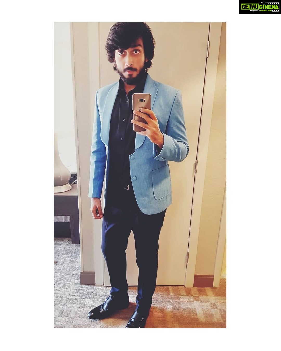 Kalidas Jayaram Instagram - I had no clue what I was doing . . . #throwback #goodhairdays #onceuponatime Los Angeles, California.