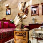 Kalidas Jayaram Instagram - Thank you @jfwdigital for the special mention and a wonderful evening 🎉 And to receive it from my thangammmmmm @shanthnu ❤️