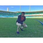 Kalidas Jayaram Instagram - COZ WE LOVE TO KICK SOME AUSSIE A** ON FIELD 🔥 Congratulations @indiancricketteam for showcasing some brilliant cricket that too away from home! . . On that note sharing some memories from the @ourscg back in #2018 , always and forever will be a fan of the game 💙🌀 . . KEEP SWIPING ---> THERE IS SOMEONE WAITING 😜🥂❤️ Sydney Cricket Ground