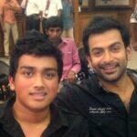 Kalidas Jayaram Instagram - Happy birthday @therealprithvi Yeap i tried to copy his hairstyle 😂🤘 #2010 #fanboy