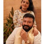 Kalidas Jayaram Instagram - Happy happy wedding anniversary ❤️ Pc :@kalidas_jayaram