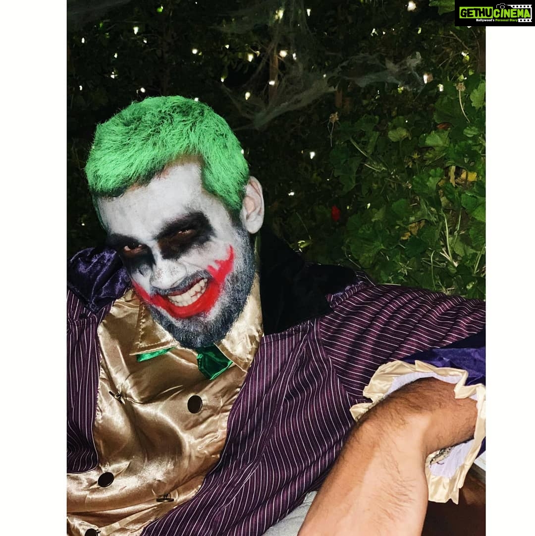 Kalidas Jayaram Instagram - #halloween2019 #halloweencostume Beverly Hills