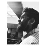 Kalidas Jayaram Instagram - “ My kinda Ray of sunshine “ @adampallil ——— #kalidasjayaram #adampallil #bangalore #bnwportrait