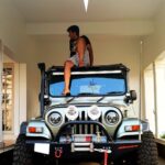 Kalidas Jayaram Instagram - #2019 #firstpost #thar #fullyloaded 😊