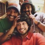 Kalidas Jayaram Instagram - Partners in crime ❤ #ammashow