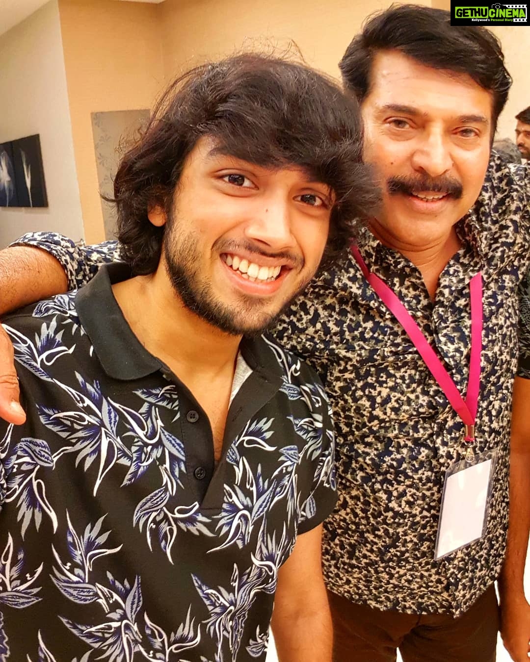 Kalidas Jayaram Instagram - #mammookka ❤❤ #ammashow