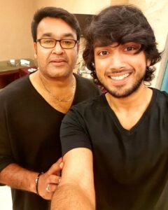 Kalidas Jayaram Instagram - Lalettan ❤❤ #ammashow
