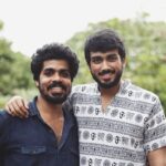 Kalidas Jayaram Instagram - With the real ex-chairman of MAHARAJAS Nasil ikka & gauthamn 🌳