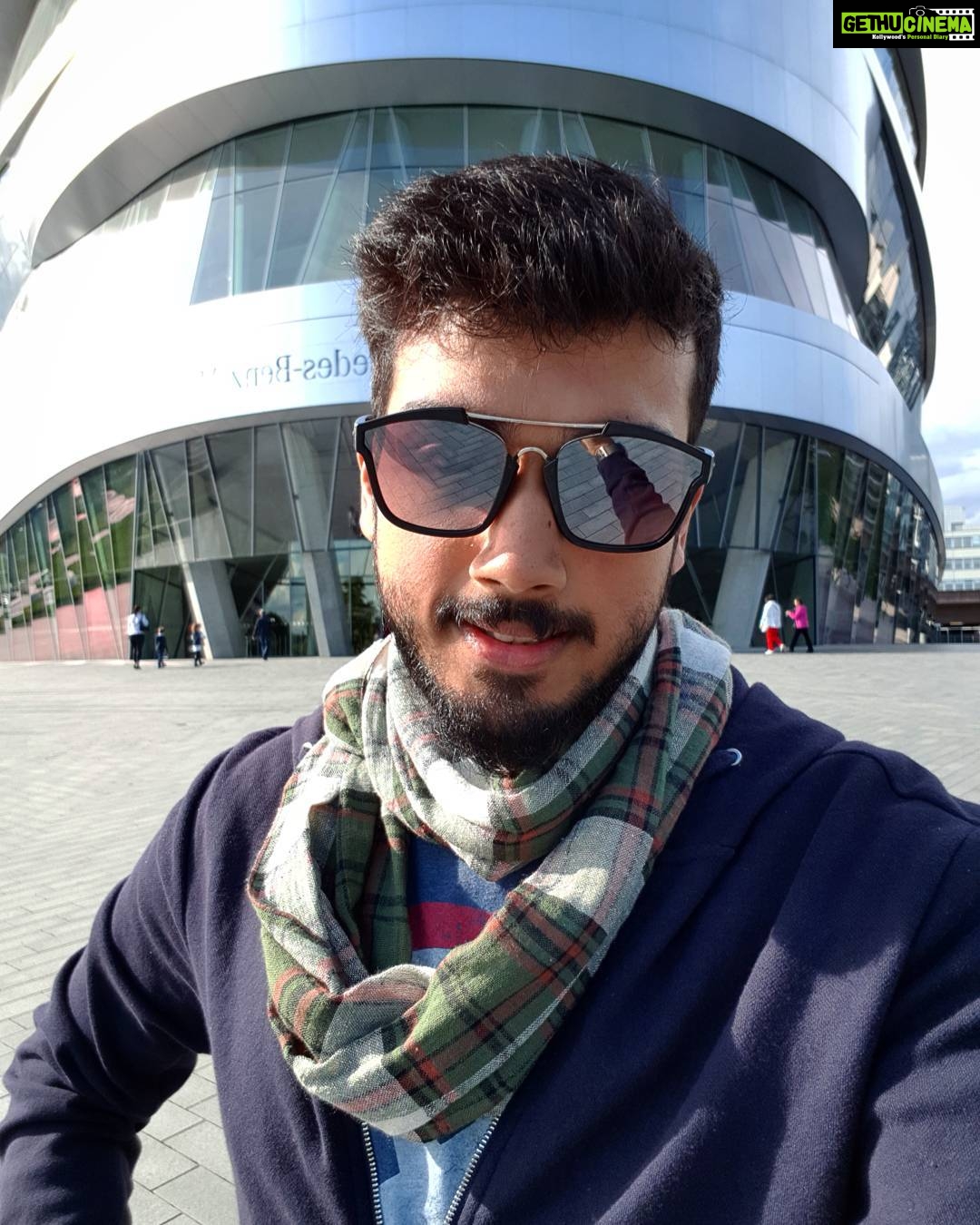 Kalidas Jayaram Instagram - #merc #museum Stuttgart, Germany