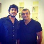Kalidas Jayaram Instagram – One of the most memorable moments in my life….learned a lot from him #thala #throwback