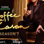 Karan Johar Instagram - It's edgy? It's spicy? It's playful? It's all of the above - catch a sneak peek into some of the guests making this season the hottest one ever! #HotstarSpecials #KoffeeWithKaran S7 new season starts 7th July only on @disneyplushotstar @apoorva1972 @jahnviobhan @aneeshabaig @dharmaticent