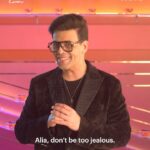 Karan Johar Instagram - Hollywood is calling for some Koffee!🤙🏽 🇺🇸 @hulu #KoffeeWithKaran #HotstarSpecials @disneyplushotstar @apoorva1972 @jahnviobhan @aneeshabaig @dharmaticent