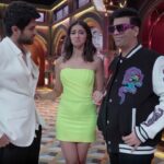 Karan Johar Instagram - ‘tis the season of cheese😅 @thedeverakonda @ananyapanday Catch the #Liger duo on an all new episode of #HotstarSpecials #KoffeeWithKaran S7 tomorrow only on @disneyplushotstar