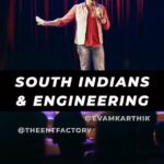 Karthik Kumar Instagram – @evamkarthik explaining what is the minimum qualification required to be called as a jobless 😂 
.
.
#southindian #karthikkumar #southindiancomedy #standupcomedy #actor #kollywood #theentertainmentfactory