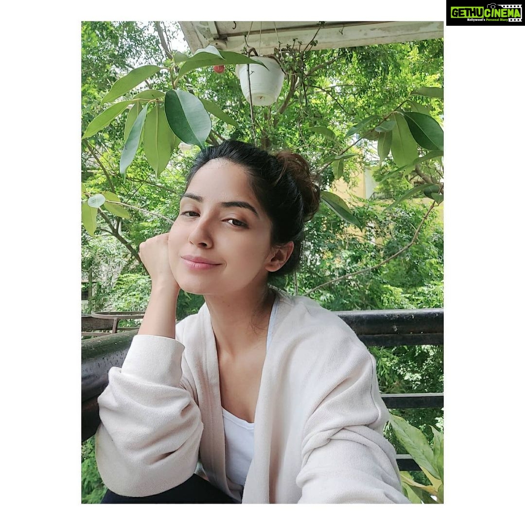 Kashmira Pardesi Instagram - When you plant a little plant and it grows taller than you! 🌱 #whenyoutakecareofthingstheylast #favcorner #monsoon #naturetherapy #saturdaymood #unwind
