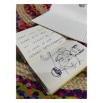Kashmira Pardesi Instagram - Love it when you open your old incomplete diaries and they open to some doodles, quotes and writings that you had written back then. They have so much to say.. Maybe they remain incomplete for a reason, maybe they know best to open up in the right season. #diaries #quotes #writings#doodles #coffeetime #art #saturdaymood #mood #quarantine #oldsouls #love #kashmira #kashmirapardeshi #kashmiraofficial