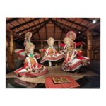 Kashmira Pardesi Instagram - This Curation of Dance - Theatre forms of Kerala at the Kochi airport was breathtaking!! Kathakali Mohiniyattam Koodiyattam Kaikottikali Theyaam Ottamthullal Beautifully sculpted and illustrated! Hope to catch them live soon 😍 #india #indianfolkart #indianfolkdance #kerala #keraladiaries #kochi #traditionalart #tradition #folk #art #india Kochi, India
