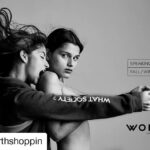 Kashmira Pardesi Instagram - Don't let their judgements eat you up! Do what you love and be who you want to be! #WhatSociety Go and grab your Worth merchandise. And avail 10% off on your first order. LINK IN BIO Photography : @madhurshroff HMU : Benali Models : @kashmiraofficial and @srishtichandrakar_ #whatsociety #daretobedifferent #women #fallwinter2019 #winterwear #foryoupage #worth #fashion #fashionista #fashionable #fashionstyle #fashionblog #fashiongram #fashionweek #fashionpost