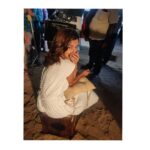 Kashmira Pardesi Instagram - Ain't no sunshine! #bts #madeupsunshine #shoot #grtjewellers #chennai #mahabalipuram #kashmiraofficial PC : @humarabajaj24