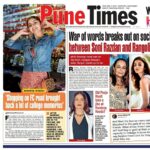 Kashmira Pardesi Instagram - Thank you for this lovely article @punetimesonline @thetimesofindia @zeestudiosmarathi @athaanshofficial Made my day✨✨✨ Rampaat has taught so much @ravijadhavofficial Thankyou for this journey, I will cherish it all my life❤️🤗 PC - @saneshashank #Rampaat #17May