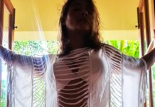Kiran Rathod Instagram - 🤍💥🤍💫🤍💥🤍❤️‍🔥. . . . . . . . . . . . . . . . . . . #instagood #instamood #instadaily #instapic #picoftheday #picture #lookoftheday #ootd #lotd #kiranrathod #bikini #bluesky #ocenq #waves #sun #sand #sea # beach #travel #photography #whitedress