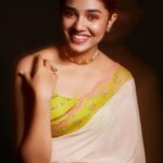 Krithi Shetty Instagram - Modesty is the highest elegance • • @rajiramniq @shivasajewellery @jukalker @pratimajukalkar @venurasuri @chaks_makeup @venkymakeupstudio