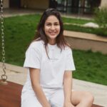 Lavanya Tripathi Instagram - Smile, breathe and go slowly 🐢 . . . Wearing @chorder.co x @shekharkamble 📸 @kalyanyasaswi