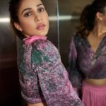 Lavanya Tripathi Instagram - 🌸 =🔥 . . . Wearing @commnsens Styled by @rashmitathapa Styling team @aishwarya128 Shot by @kalyanyasaswi For #happybirthdaymovie promotions