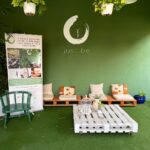 Lisa Ray Instagram - My #Dubai is shades of green, full of soul, some crate furniture and artfully placed, subliminal messages. @justbeuae