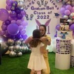 Lisa Ray Instagram - My girls graduation 👩‍🎓 We are so pleased to be part of @masterminds_preschool community ❤️ Special shout-out to @rasnaoberoi @ellemeez for rallying us together for these precious photo-ops and moments Bring on KG1 🌟