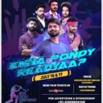 Ma Ka Pa Anand Instagram - Enna Pondicherry ready ah 🏏 Coming 16th and 17th at SIECHEM CRICKET GROUND - THUTHIPET Meet ur favourite Stars 😉 #mediacricketleague Chennai, India