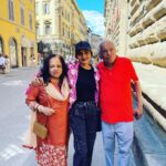 Madhoo Instagram - Happy happy birthday my dearest dad … my strength my umbrella 💜💜💜💜💜❤️❤️❤️❤️❤️❤️❤️