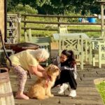 Malvika Nair Instagram - Little doggito on set 🎥🫠 #phalanaabbayiphalanaammayi #birmingham