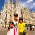 Mandira Bedi Instagram - Duomo di Milano - Milan Cathedral
