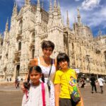 Mandira Bedi Instagram –  Duomo di Milano – Milan Cathedral