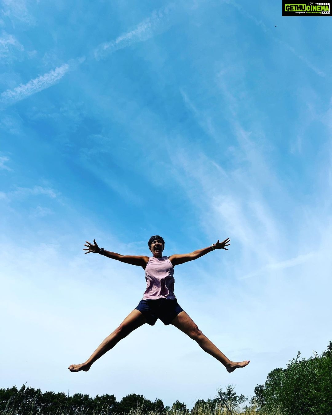 Mandira Bedi Instagram - And that’s how it’s going.. ✨🙏🏽🧿 . . #holiday #vacation #denmark Ollerup, Fyn, Denmark