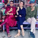 Manisha Koirala Instagram - Always loved #famjam !! #ktm #family #lovealways Farmers Market at Le Sherpa