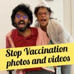 Maya Sundarakrishnan Instagram - The best way to stop vaccination photos and videos . Back with my Chitru @theabishekkumar . On behalf of all the front line workers and nurses, let’s respect their privacy. . . . . . #theabishekkumar #mayaskrishnan #covid19 #covidawareness #vaccination #funnyreels #comedyreels