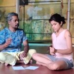 Maya Sundarakrishnan Instagram - Oppaari is a South Indian genre of weeping songs. It is the folk tradition that grieves the death through story and songs . It is a dying practise. This one is called ‘Vaagana aalamaram’. Practising with and Learnt from the very talented @ak_theatre_actor .