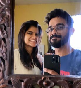 Maya Sundarakrishnan Instagram - Pudhu kadhai ! Pudhu storytellers ! Coming soon to your nearest screens ! With my amazing chuttu @theabishekkumar ❤️