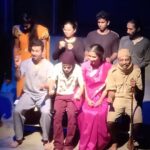 Maya Sundarakrishnan Instagram - What a beautiful life it is , to be a theatre artist . To be able to make people laugh and cry , to be able to touch and win their hearts. Theatre is the art form of the present ,it exists only in the present, and then it’s gone. Many weeks of intense work . 3 house full shows. Presenting to you SHANKAR and ARNAB from FLYING CHARIOT(s) by @indianostrum.theatre ❤️ Now touring !